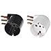 Spina Riduzione Con Adattatore Schuko 16 A Bianco - Foto miniatura 4