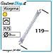 Lampadina Alogena Lineare Mm 119 W 160 - Foto miniatura 2