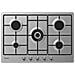 Piano Cottura CHW74WTX a Gas 5 Fuochi Gas Colore Inox - Foto miniatura 1