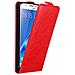 Custodia Compatibile Con Samsung Galaxy J5 2016 In Rosso Mela - Coperchio Protettivo In Design Flip Con Chiusura Magnetica - Foto miniatura 1