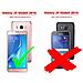 Custodia Compatibile Con Samsung Galaxy J5 2016 In Rosso Mela - Coperchio Protettivo In Design Flip Con Chiusura Magnetica - Foto miniatura 3