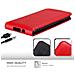 Custodia Compatibile Con Samsung Galaxy J5 2016 In Rosso Mela - Coperchio Protettivo In Design Flip Con Chiusura Magnetica - Foto miniatura 8