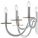 Lampadario Armstrong Bianco 10xe14 92x53cm - Foto miniatura 1