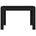 Tavolo da Pranzo Nero 120x60x76 cm in Legno Multistrato - Foto miniatura 4