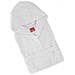 Gabel Golf Accappatoio Con Cappuccio, Cotone, Bianco, Large - Foto miniatura 1