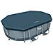 Tenda di Copertura per Piscine Levant Ovale 300x200 cm 58424 - Foto miniatura 2