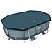 Tenda di Copertura per Piscine Levant Ovale 300x200 cm 58424 - Foto miniatura 1