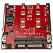 " Adattatore per 2 Dischi SSD M. 2 a SATA per alloggio da 2,5"" - RAID - M. 2 NGFF" - Foto miniatura 3