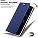 Custodia Compatibile Con Apple Iphone 12 Pro Max (6,7"" Zoll) In Classy Blu Scuro - Coperchio Protettiva Con Chiusura Magnetica, Funzione Stand E Tasca Per Le Carte - Foto miniatura 8