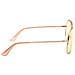 Occhiali Videogiochi E Computer | Modello: Maverick, Colore Del Cornice: Rose Gold, Tinta De Lenti: Ambra (blocca 65% Luce Blu E 100% Uv Luce) | Luce Blu Bloccanti | Lente Brevettata - Foto miniatura 14