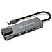 Replicatore di Porte e Docking Station per Notebook A04-TC_LANHD+PU Cablato 2x USB 3.0 / HDMI Grigio + Power Delivery 100W - Foto miniatura 2