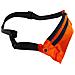 Marsupio Sportivo Multitasche Cerniera Bande Riflettenti Regolabile Arancione - Foto miniatura 2