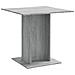 Tavolo Da Pranzo Grigio Sonoma 80x80x75 Cm In Legno Multistrato - Foto miniatura 2
