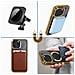 Cover Magsafe Per Iphone 15 Pro Max Silicone Bordo Cromato Oro - Foto miniatura 4