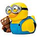 Numskull - Anatra Da Bagno - Minions - Bob - 9cm - Foto miniatura 1