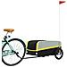 Rimorchio Da Bici Da Carico Nero E Giallo 45 Kg In Ferro - Foto miniatura 3