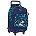 Trolley Per La Scuola El Niño Glassy Blu Marino 33 X 45 X 22 Cm - Foto miniatura 1