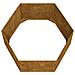 Fioriera Ruggine 90x90x45 cm Acciaio Corten - Foto miniatura 7