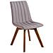 Set Di 2 Sedie Da Pranzo Tessuto Tortora Calgary - Foto miniatura 5