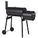 KATLA Grill Carrello Carbone (combustibile) Nero - Foto miniatura 4