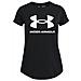 Sportstyle Logo Ss 1361182-001, Bambini, Nero, Xs - Foto miniatura 1