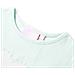 Maglietta Da Bambina Menta Chiaro 128 - Foto miniatura 3