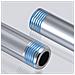 Tubo Prolunga Per Doccia A Pioggia, Braccio Doccia 135° Per Montaggio A Parete Del Soffione Doccia Silver M - Foto miniatura 4