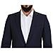Blazer Martini Monopetto In Lana Blu Scuro - It48 - M - Foto miniatura 4