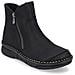 Black Casual Closed Booties Stivaletti Sintetico E Tessile Scarpe Donna Nero Eu 38, 73357-00 - Foto miniatura 1