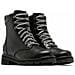 Lennox Lace Stkd Wp Booties Stivaletti Pelle Scarpe Donna Nero Eu 38, 9281010 010 - Foto miniatura 2