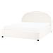 Letto Contenitore Bouclé Vaucluse 180 X 200 Cm Bianco Sporco - Foto miniatura 4