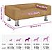 Lettino per Cani Marrone 70x45x26,5 cm in Velluto - Foto miniatura 7