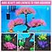 Albero Artificiale Rosa Con Cespugli Colorati Per Acquario – Decorazione Unica E Affascinante - Foto miniatura 4