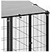 Gabbia Per Cani Nera 37,51 M² In Acciaio - Foto miniatura 5
