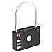 Lucchetto Bluetooth Tracker Per Iphone Android Milock Protezione Antifurto, Nero - Foto miniatura 1
