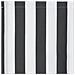 Tessuto per sostituzione tenda Antracite e bianco 3 x 2 m - Foto miniatura 4