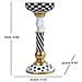 Candelabro Mosaico Animale: Elegante Decorazione Per La Casa In Stile Nordico White - Foto miniatura 3