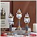 Candelabro Mosaico Animale: Elegante Decorazione Per La Casa In Stile Nordico White - Foto miniatura 4