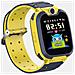 Smartwatch Per Bambini Impermeabile Giallo Con Gps E Funzione Sos - Foto miniatura 2