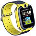 Smartwatch Per Bambini Impermeabile Giallo Con Gps E Funzione Sos - Foto miniatura 3
