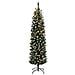 Albero di Natale Artificiale Sottile con 150 LED 120 cm - Foto miniatura 3