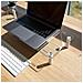 TQMR061 supporto per laptop Supporto per computer portatile Trasparente - Foto miniatura 4