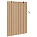 Tenda a rullo con tende Marrone Chiaro 100 x 160 cm Bambù - Foto miniatura 4