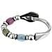 Bracciale In Argento Multicolore - Basic1 Silver - Foto miniatura 3