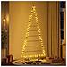 Albero di Natale in metallo con supporto Nero 210 cm Acciaio - Foto miniatura 4