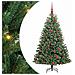 Albero di Natale Artificiale con Rami Pieghevoli Verde 150 cm - Foto miniatura 1