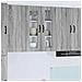 Pensile cucina Grigio Sonoma 60 x 31 x 80 cm Legno multistrato - Foto miniatura 2