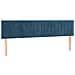 Giroletto a Molle con Materasso Blu Scuro 120x190 cm in Velluto - Foto miniatura 7