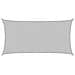 Vela Parasole Grigio Chiaro 5x2,5 m 100% Poliestere Oxford - Foto miniatura 1