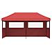 Tenda Party Borgogna 292 x 580 x 315 cm Tessuto Oxford - Foto miniatura 3
